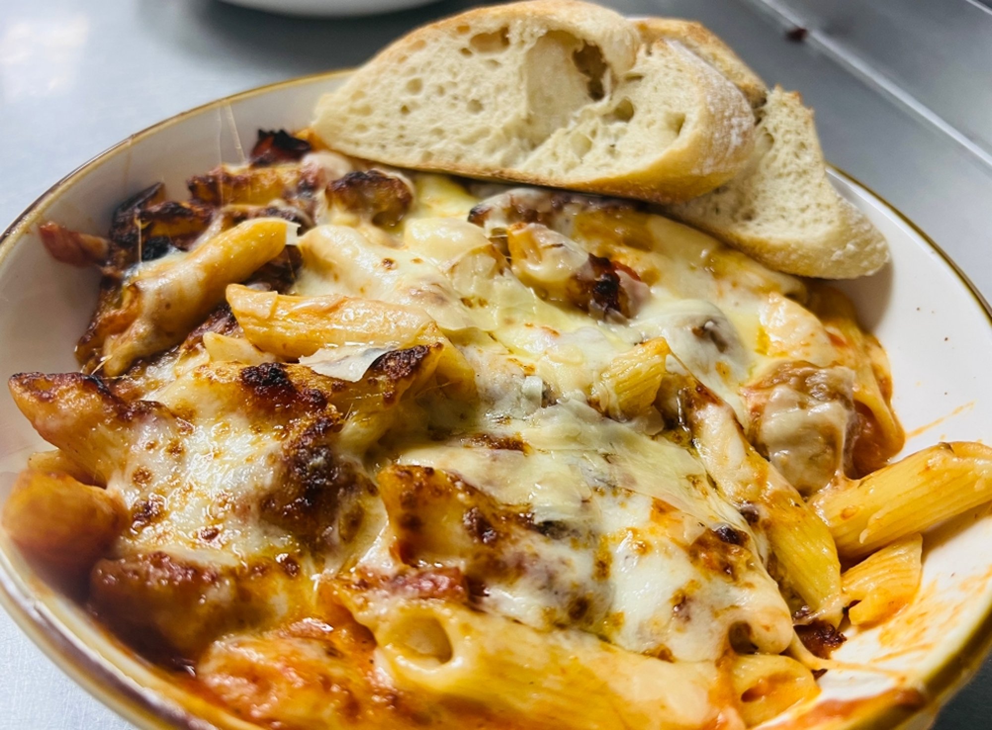 DIRTY MOZZ ALFREDO