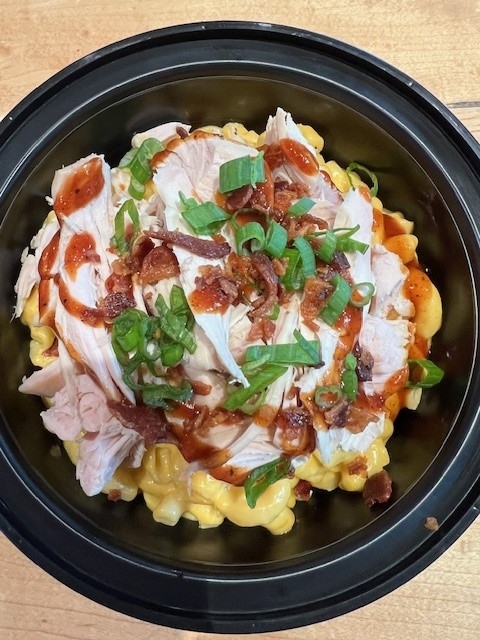 Smoked Chicken and Mac Bowl