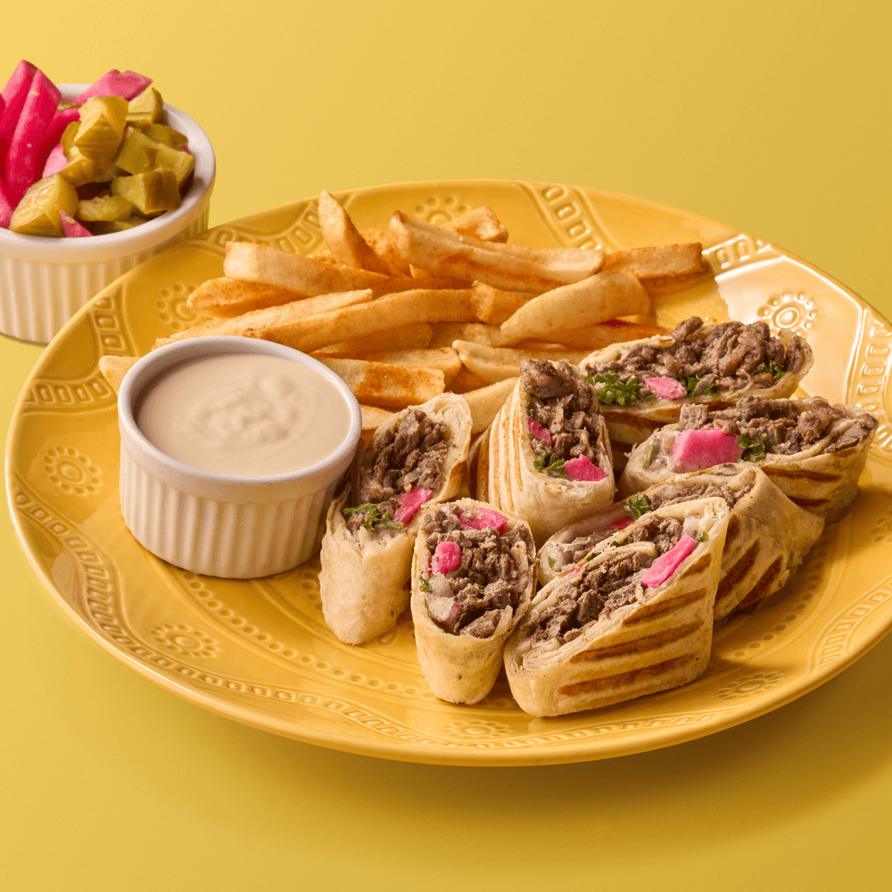 Beef Shawarma Arabic Meal