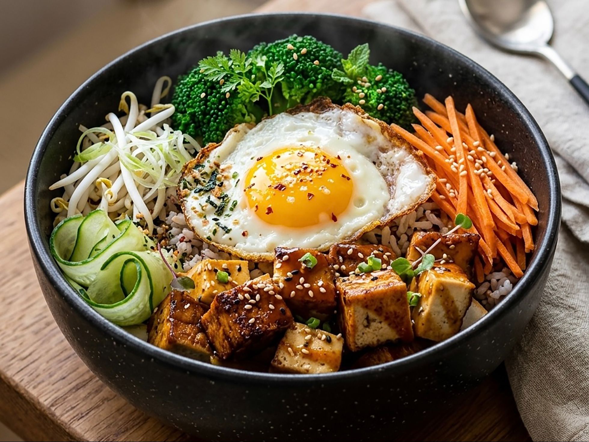 C8. Caramelized Tofu Mixed Rice