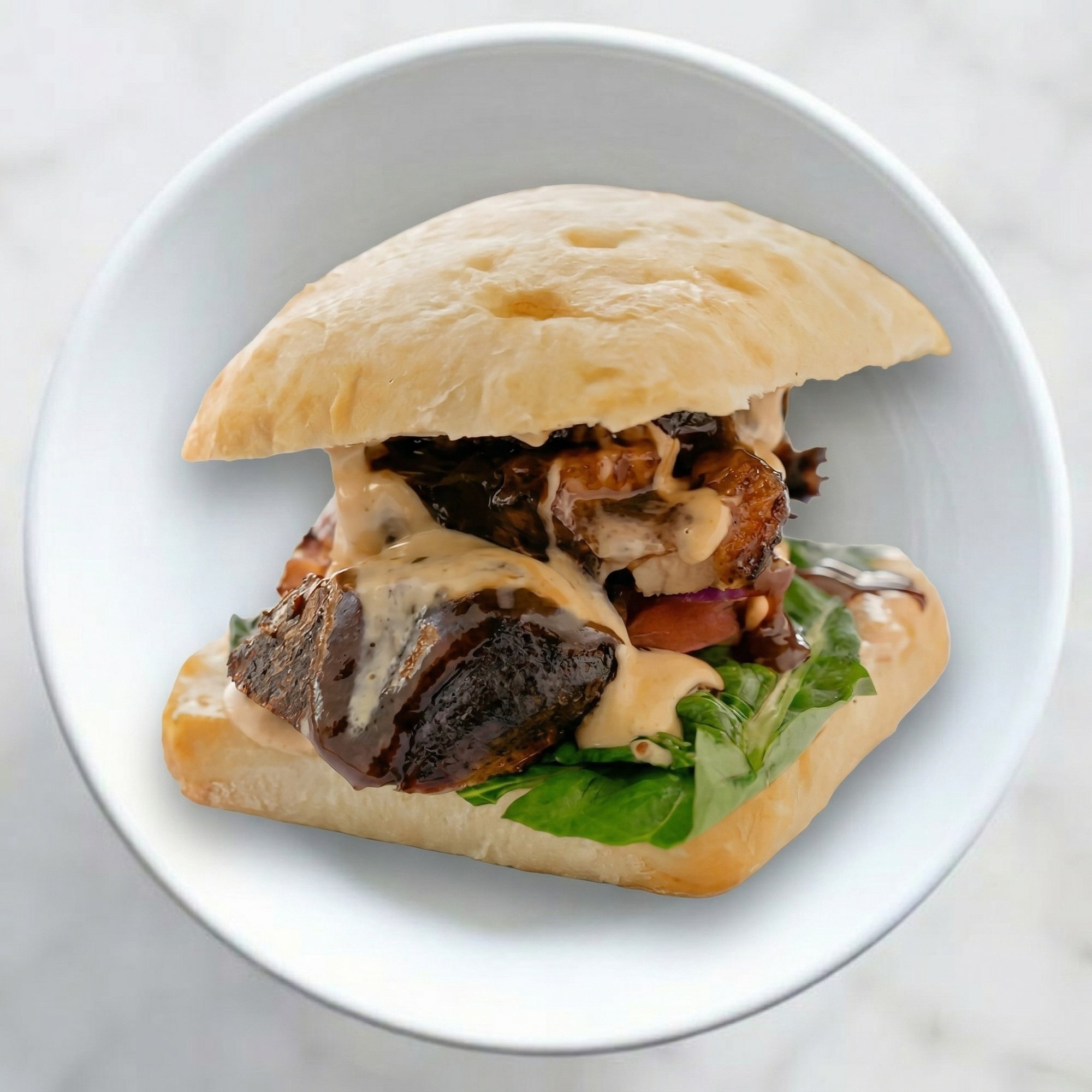 Jerk Pork Sandwich*