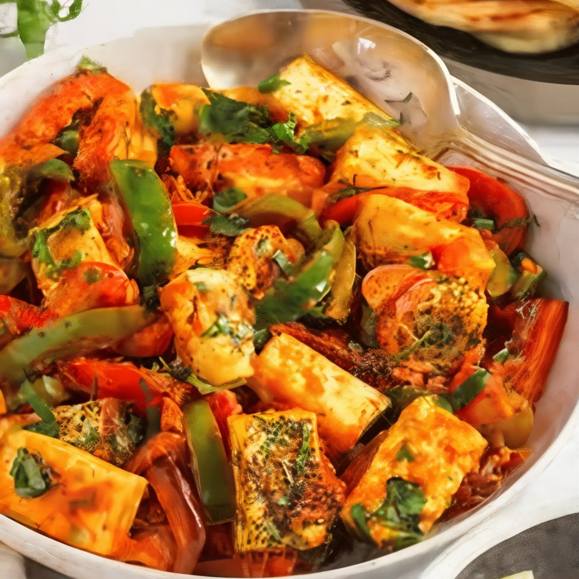 Paneer Jalfrezi (Serve with Rice)