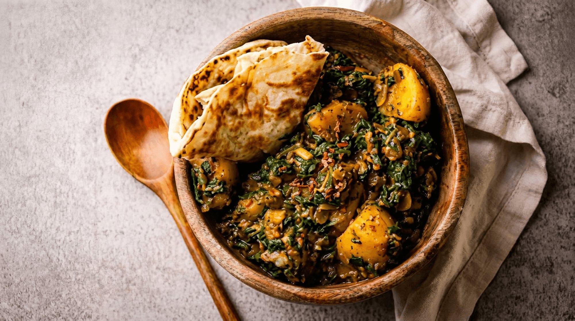Saag Aloo