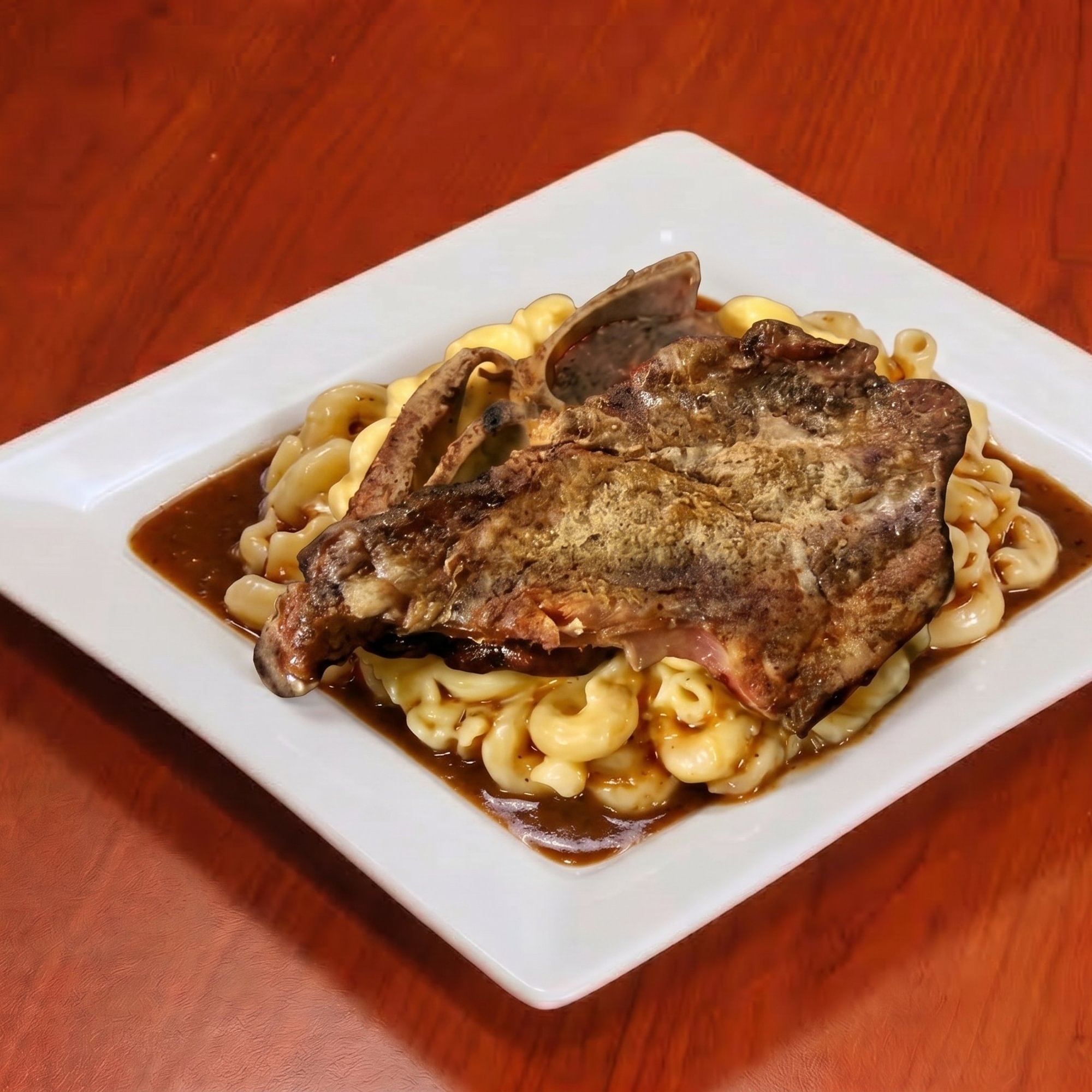Smoked Pork Steak