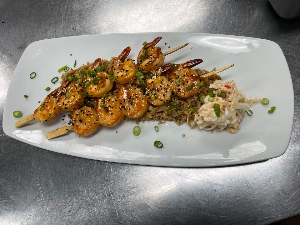 PINCHOS DE CAMARONES