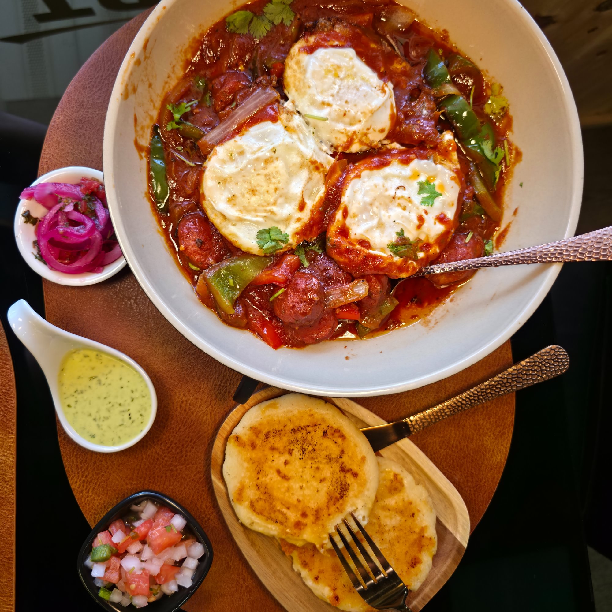 Port Cartagena - Ranchero Eggs Brunch