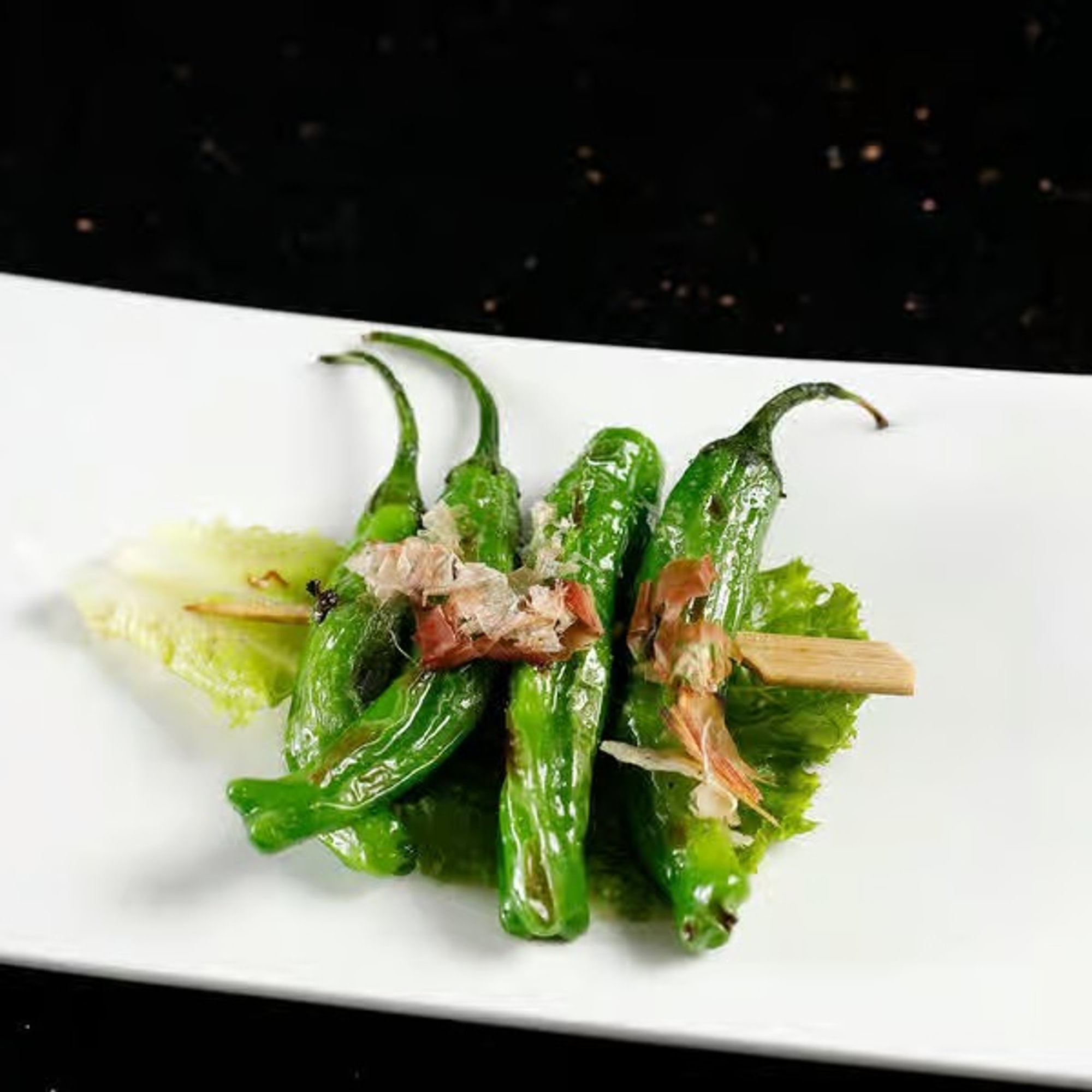 Shishito Pepper Skewer