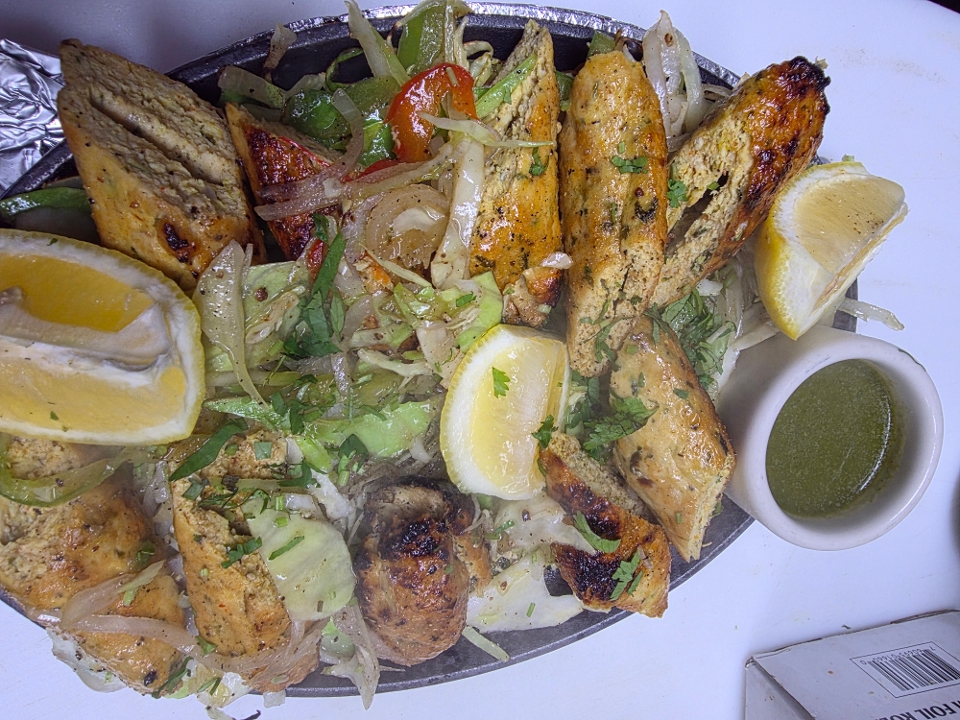 Tandoori Chicken Seekh Kabab