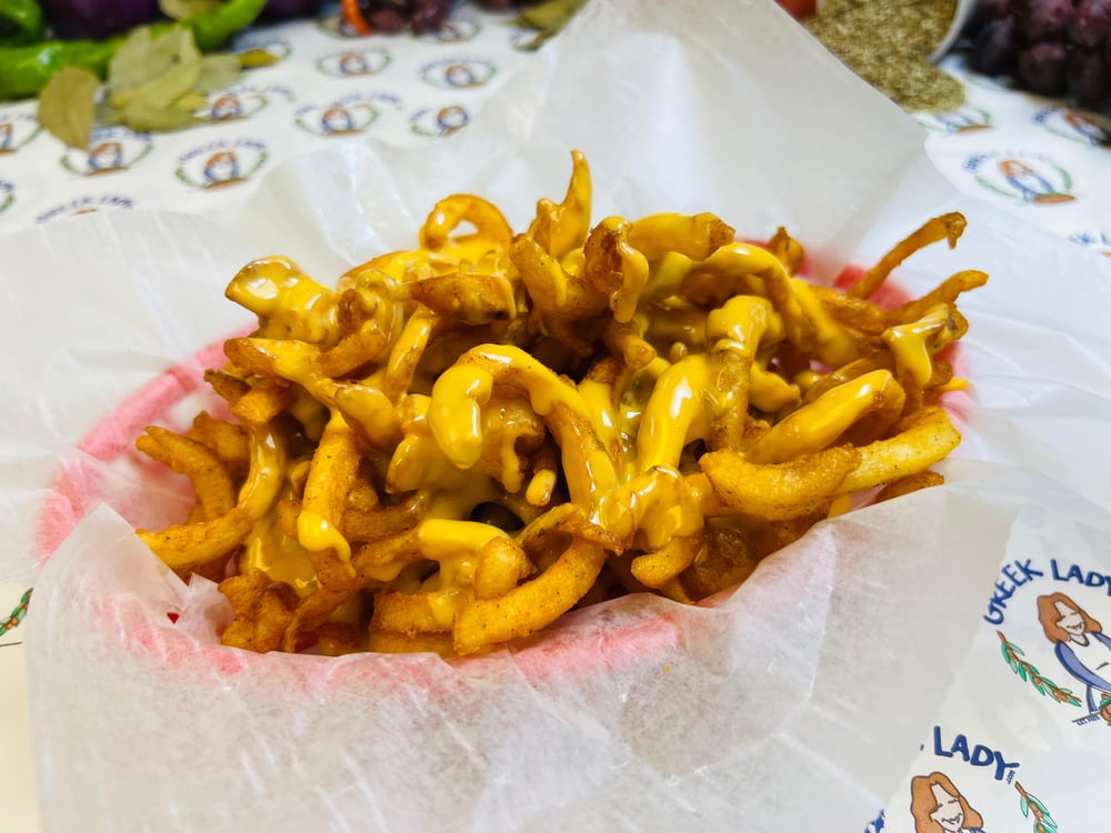 Curly Cheese Fries