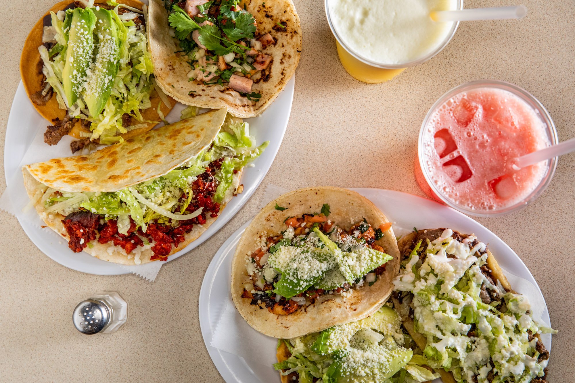 Combo #2 (Taco, Tostada, & Quesadilla)
