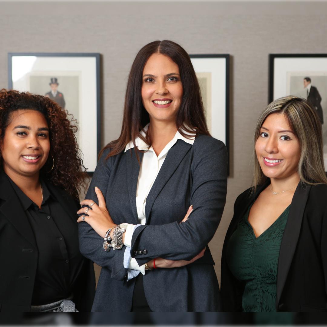 Front desk staff at Raphaelson & Levine Law Firm