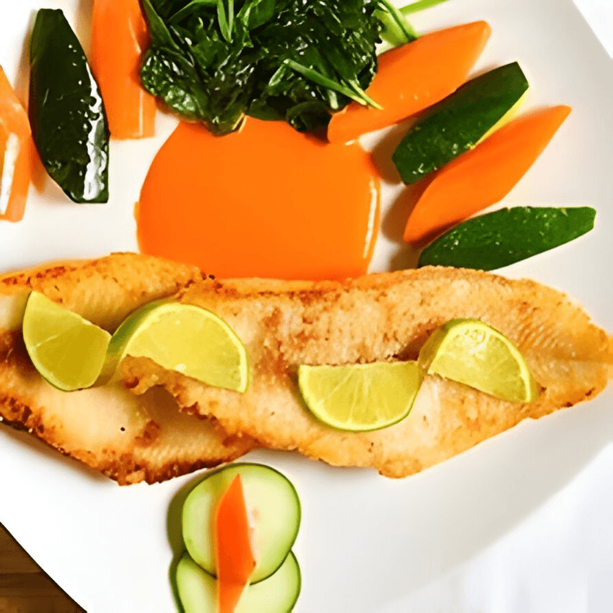 Catfish fillet (poisson braise)