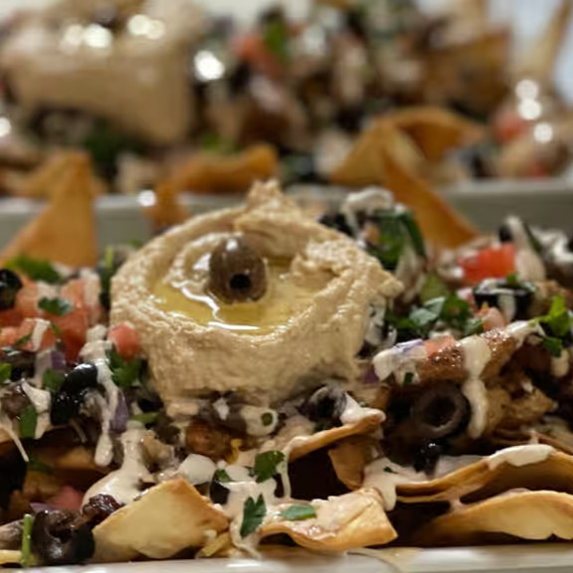 Mediterranean Nachos