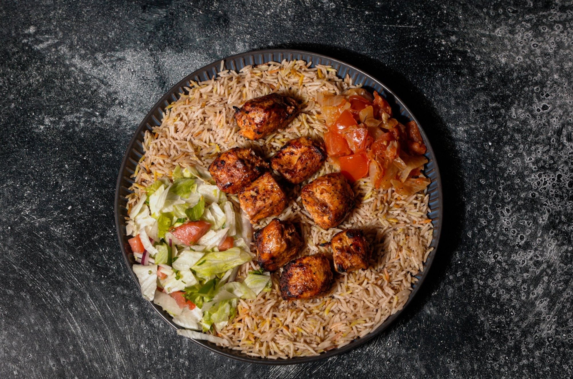 Chicken Kabob Platter