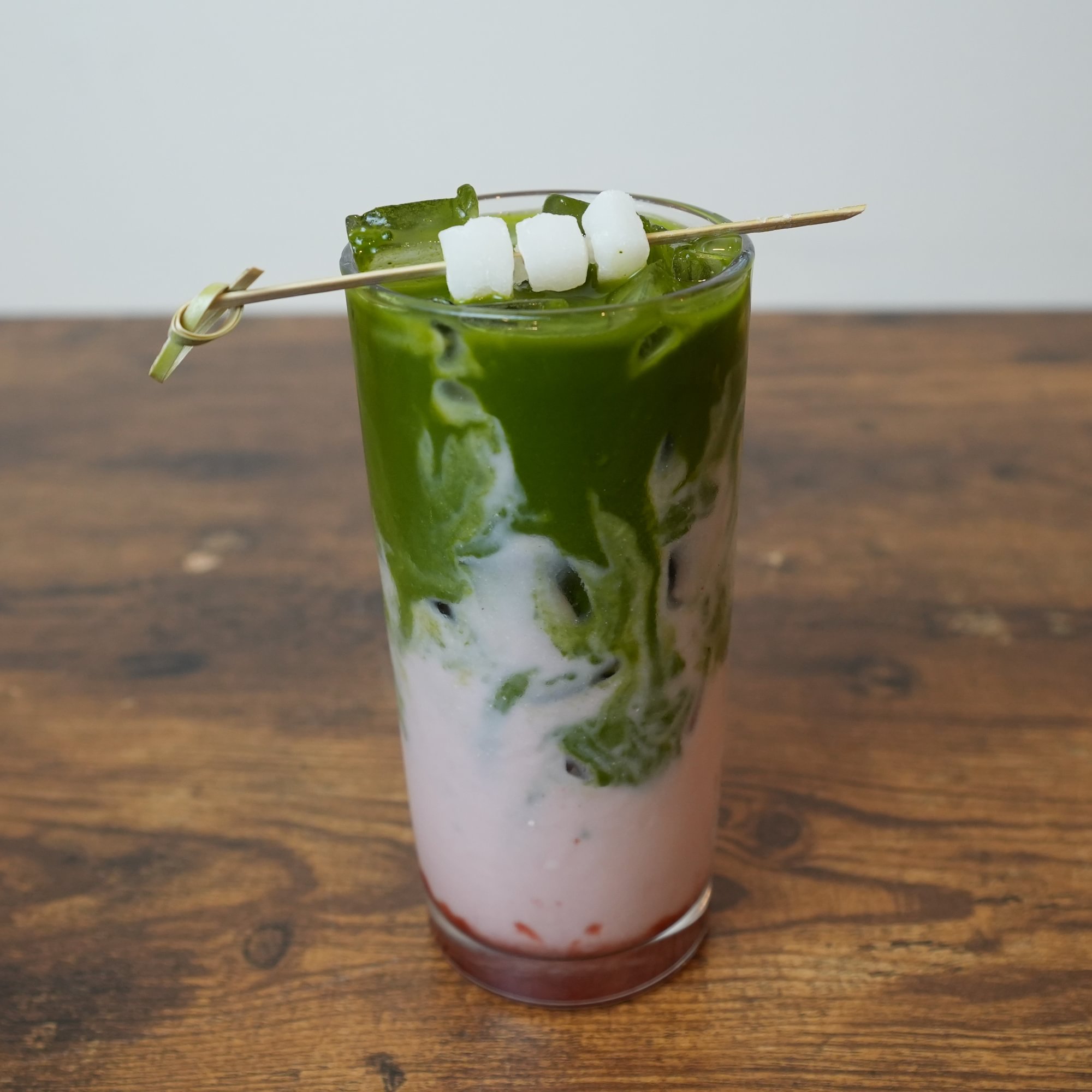 Strawberry Matcha Latte