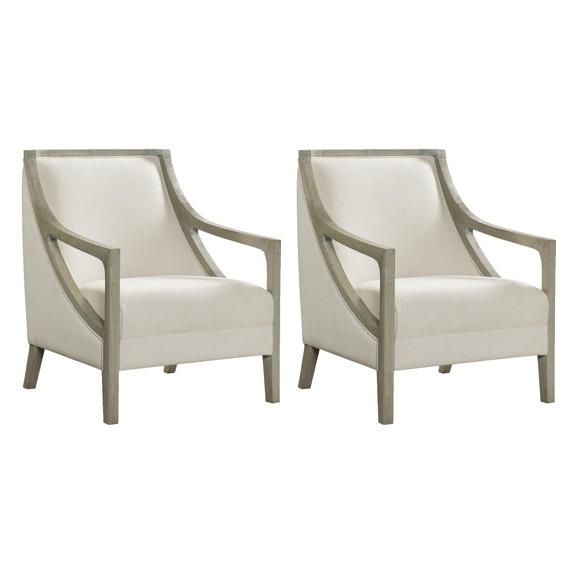 Set of 2 Hopkins Accent Chairs - Natural