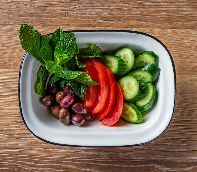 VOP - Veggies & Olives Plate