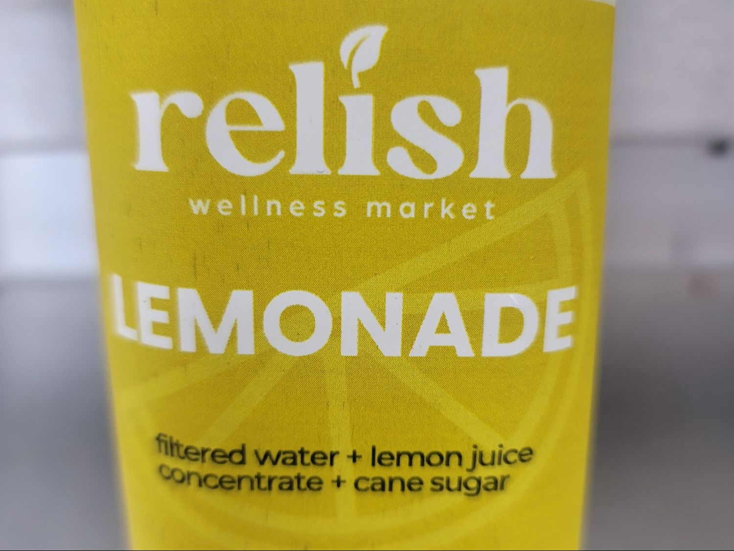 Fresh Lemonade by Relish Wellness Market