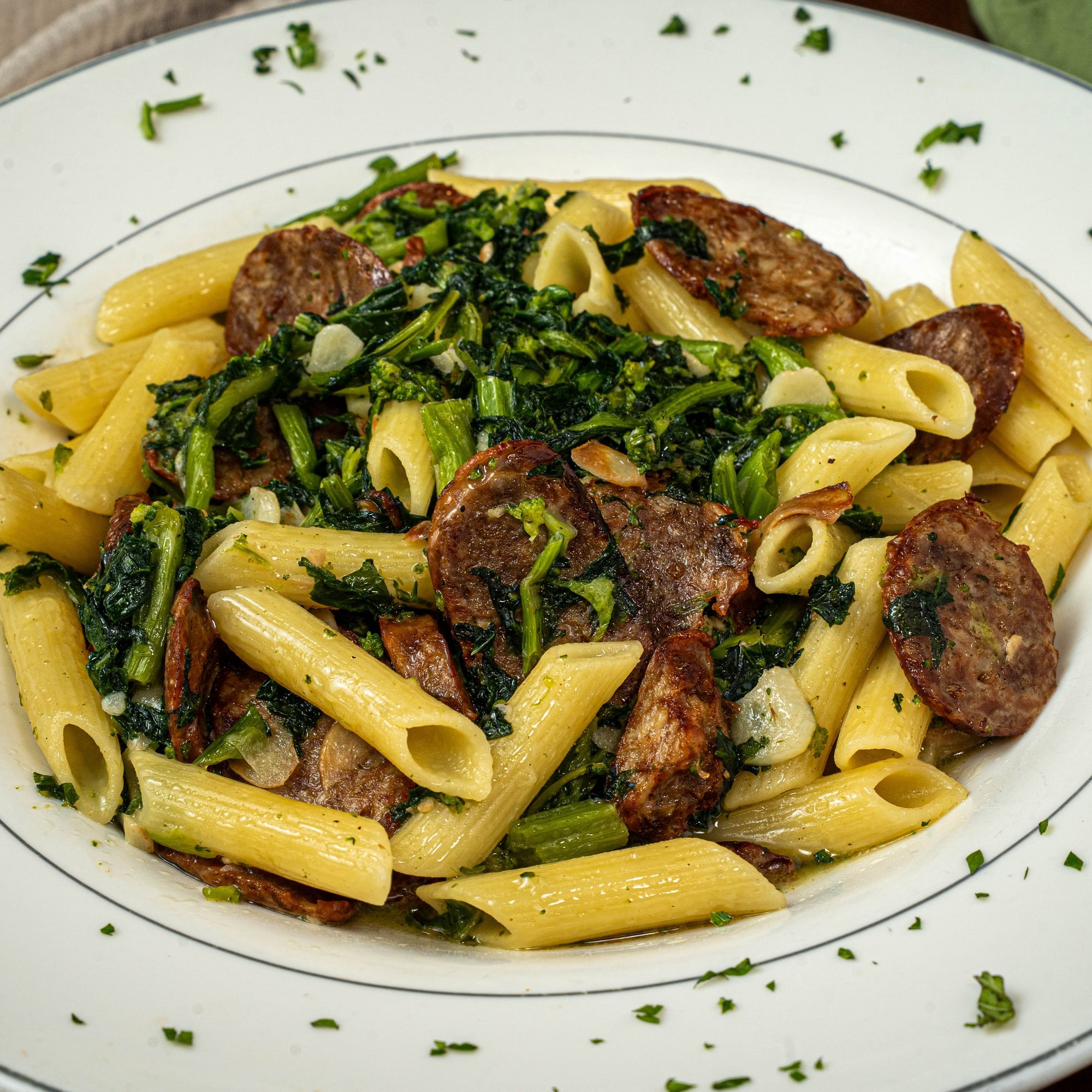 Broccoli Rabe & Sausage Pasta