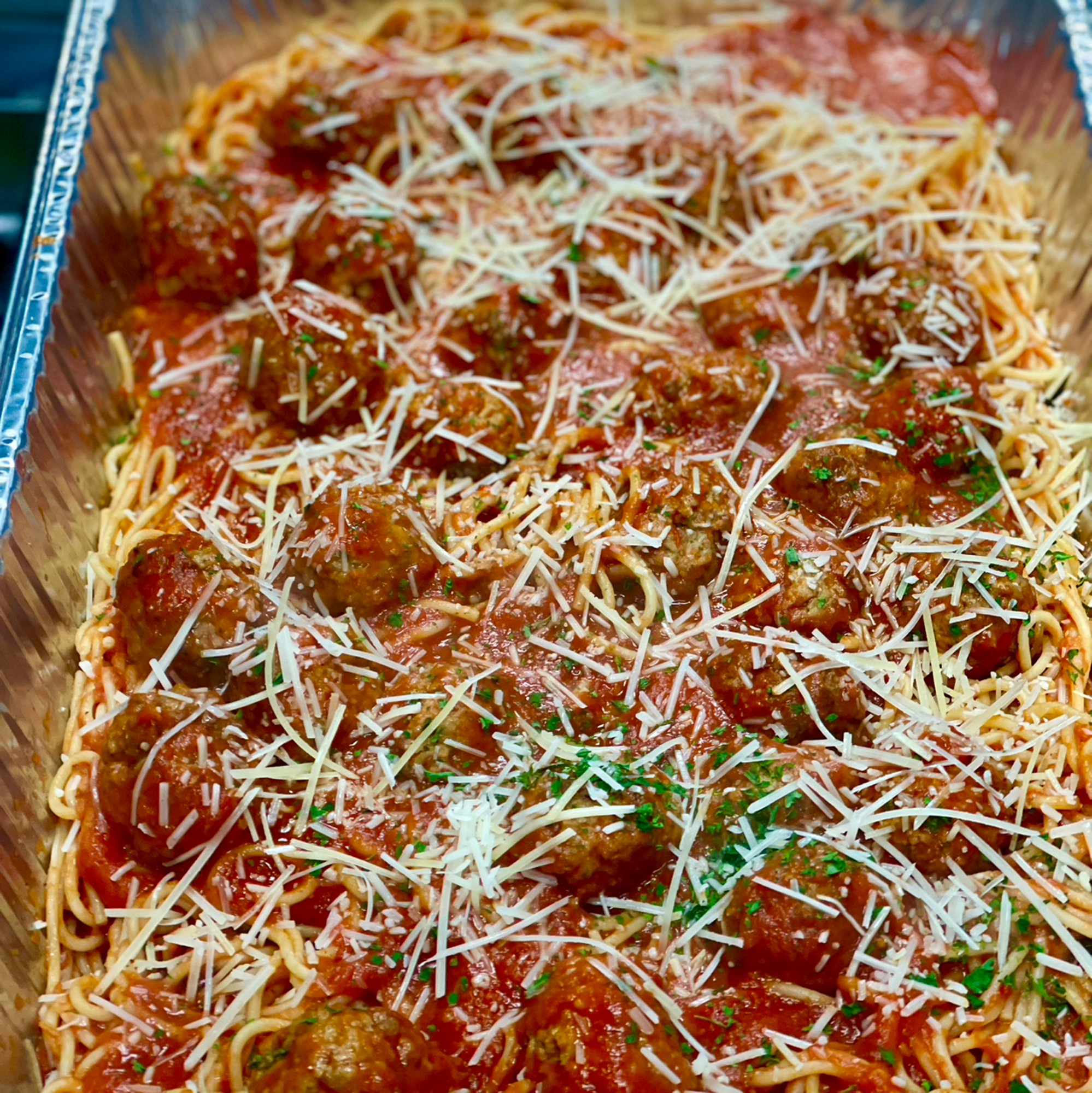 Spaghetti Meatball Family Meal