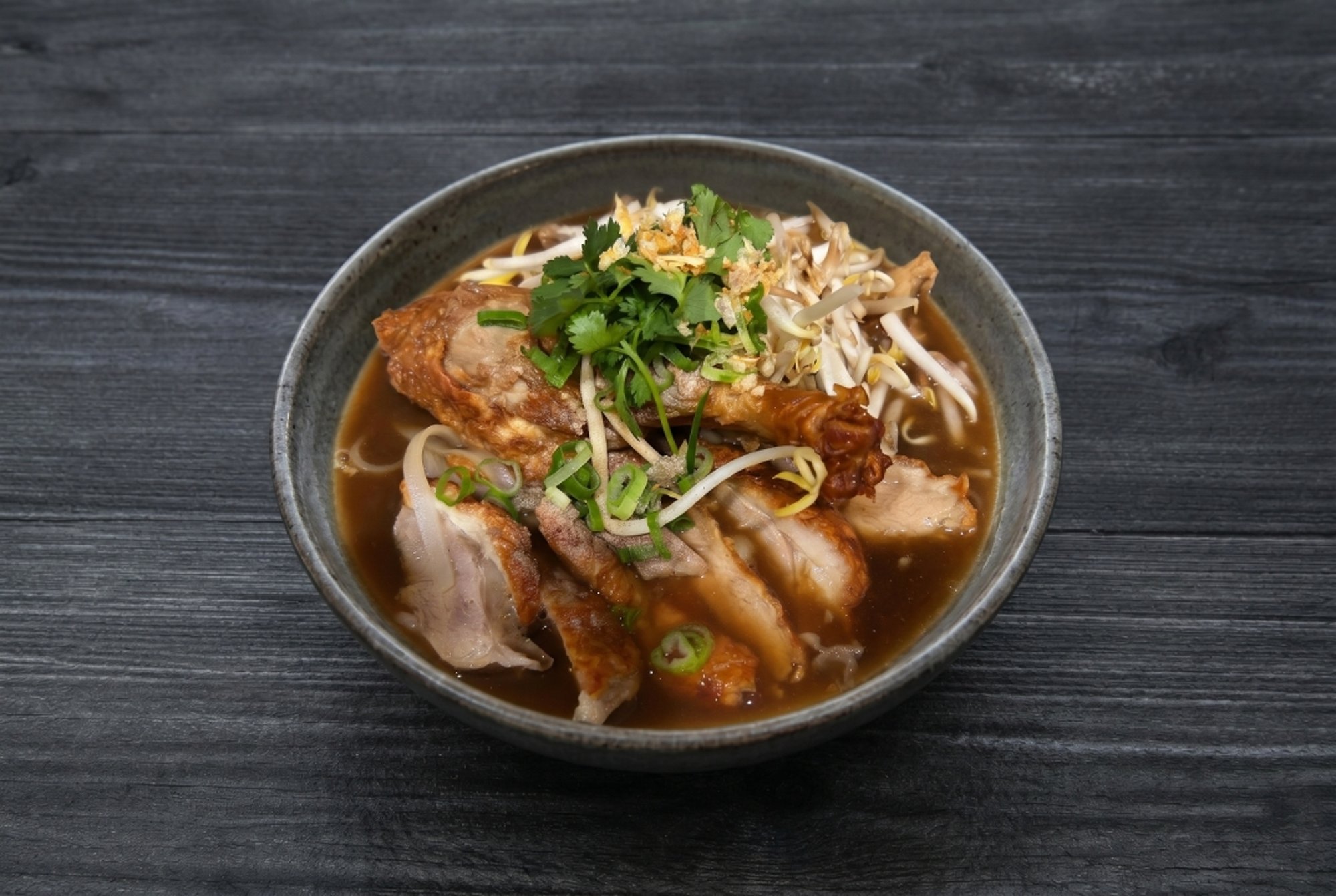Duck noodle soup