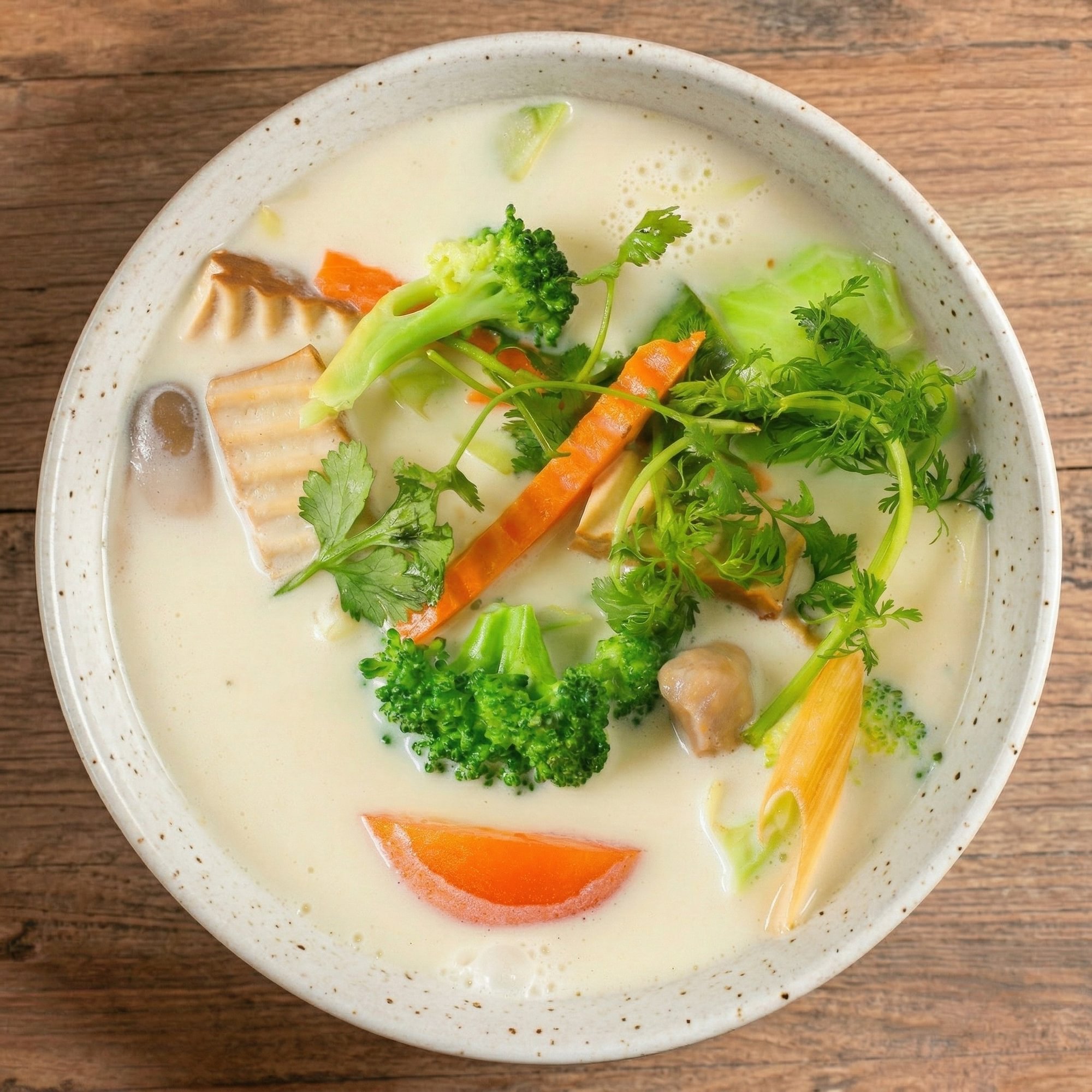 Tom Kha Veggie Tofu Soup