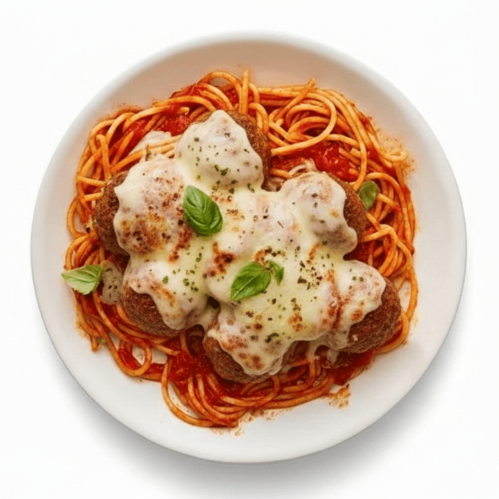Meatball Parmigiana Dinner
