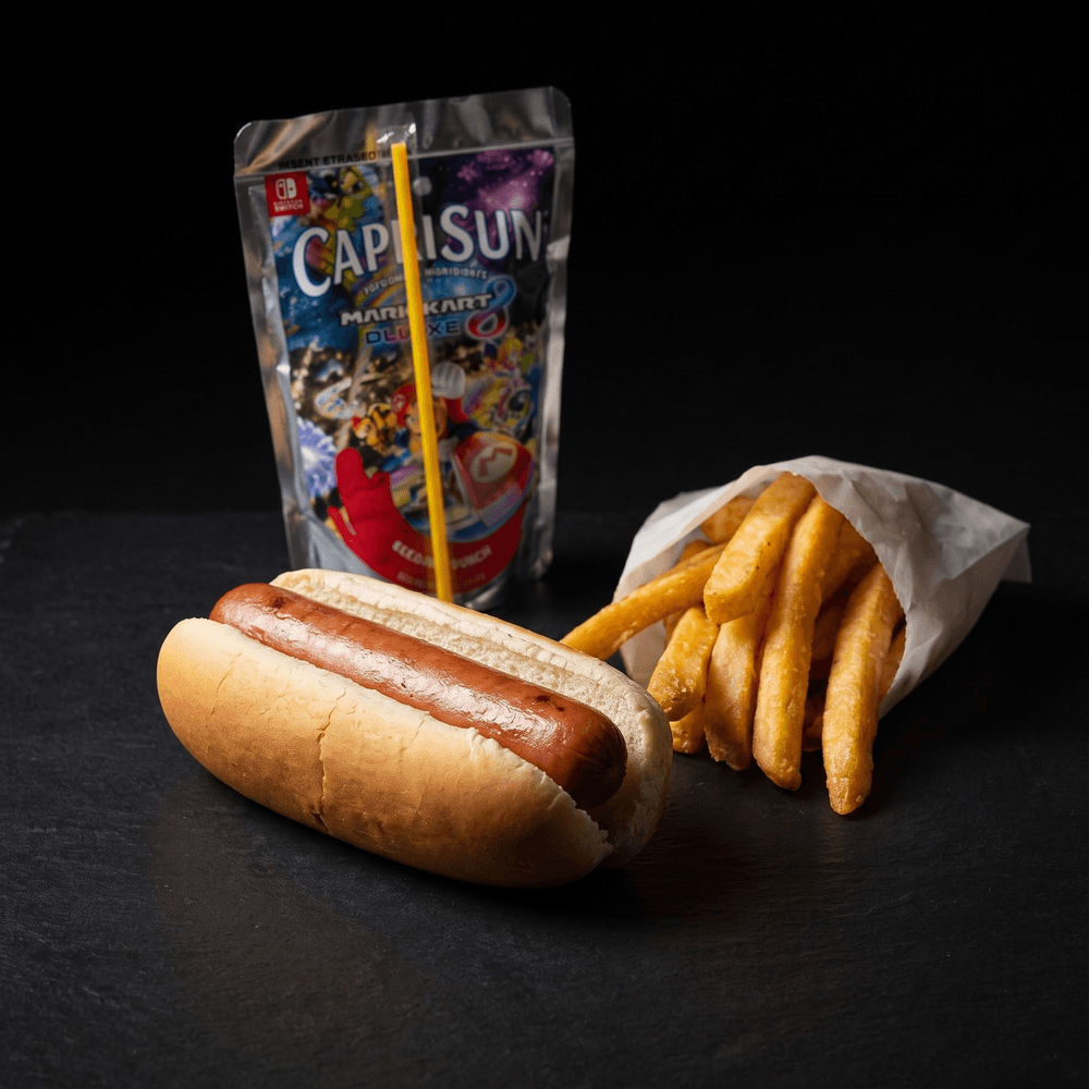 Kid Philly Frank with Fries