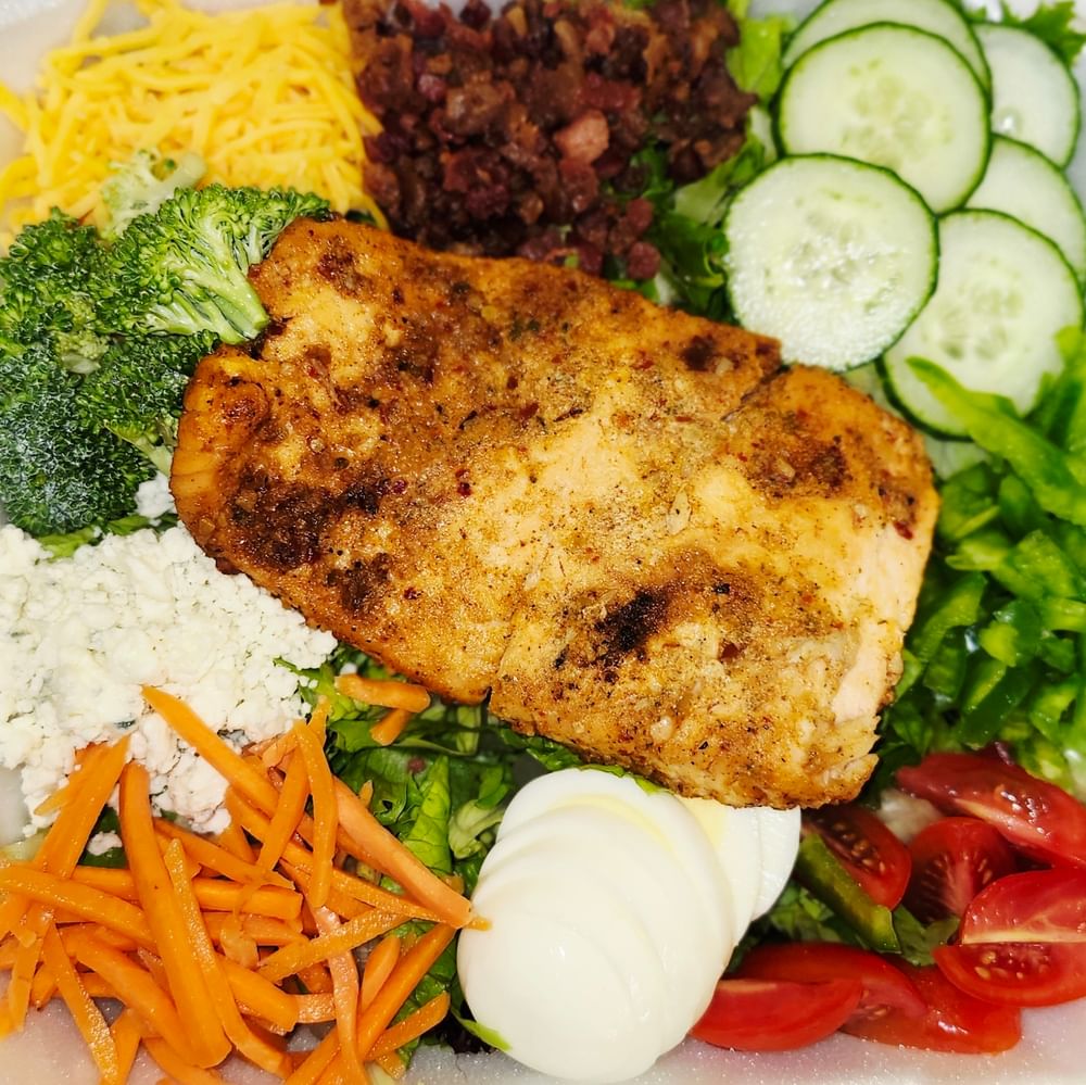 Salmon Cobb Salad