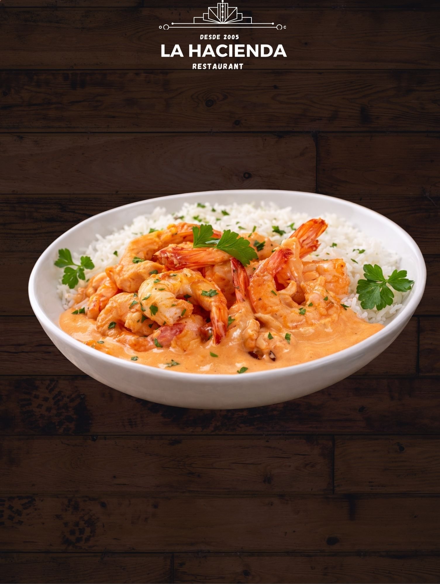 Shrimp in Cream