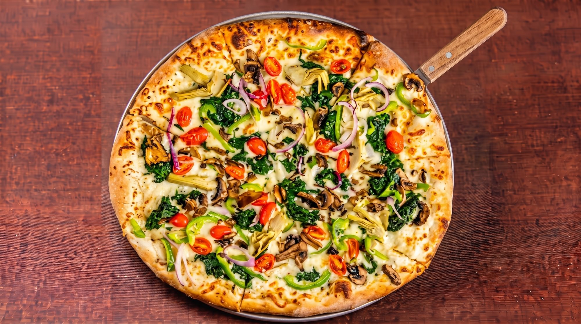 Grilled Veggie Pizza