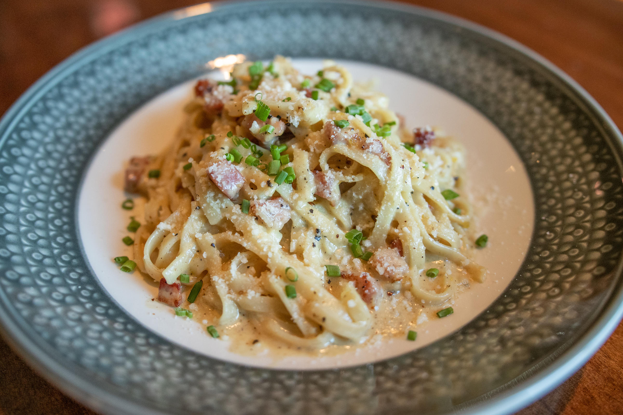 Linguini Carbonara GF