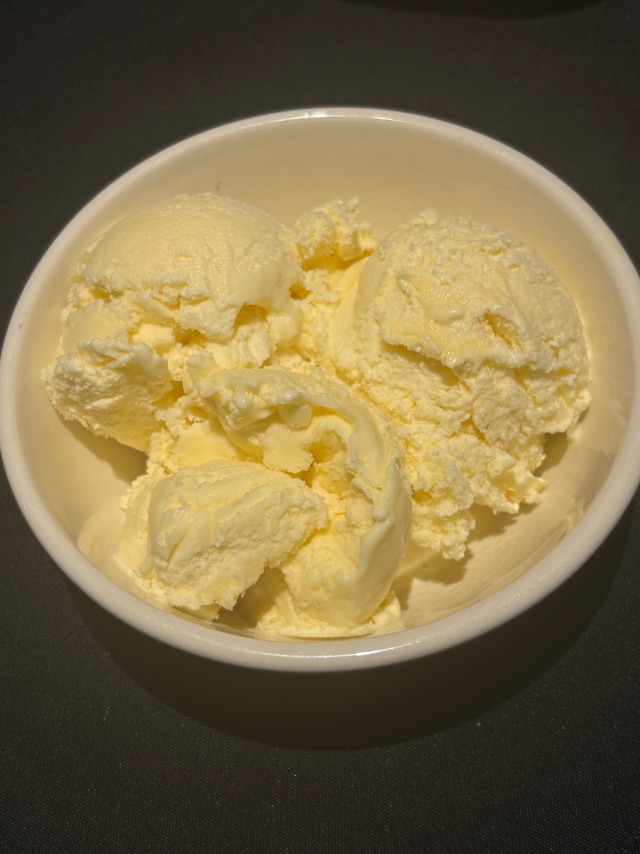 Vanilla ice cream