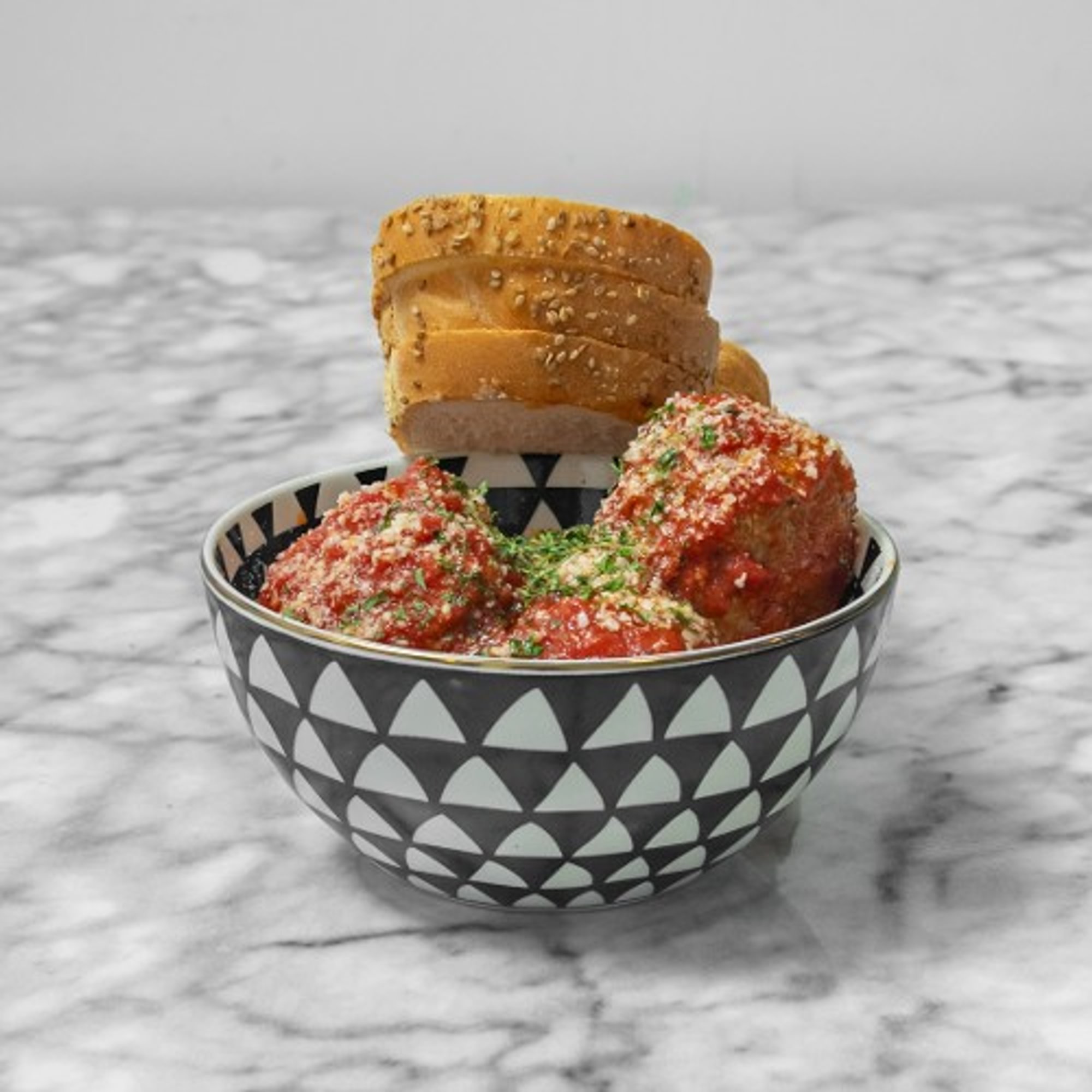 Rig A' Tony and Meatballs Dinner