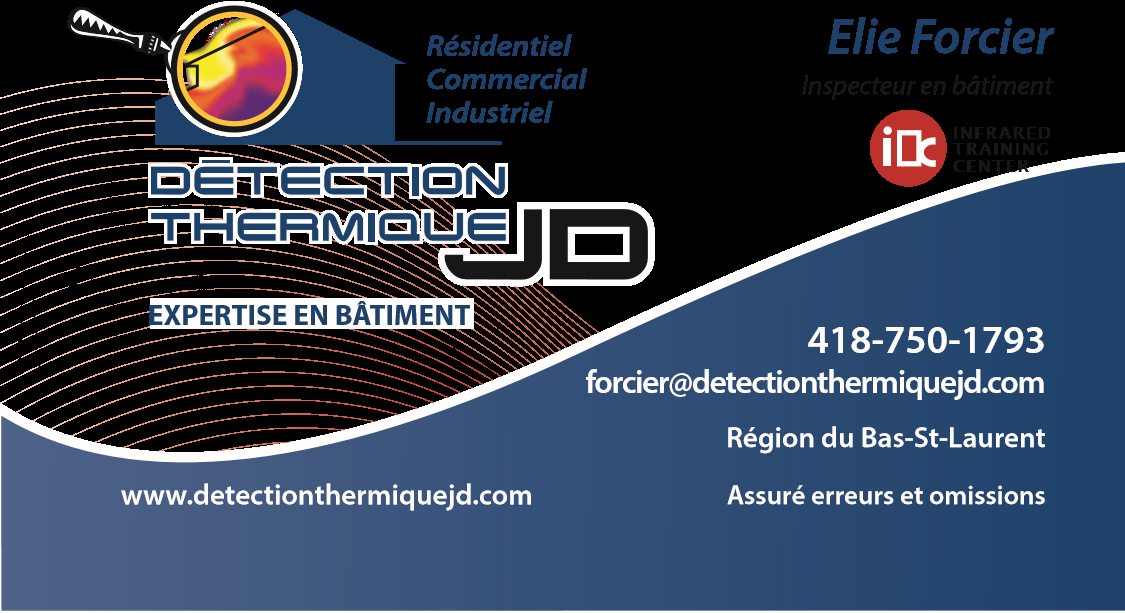 Images Détection Thermique JD Rimouski