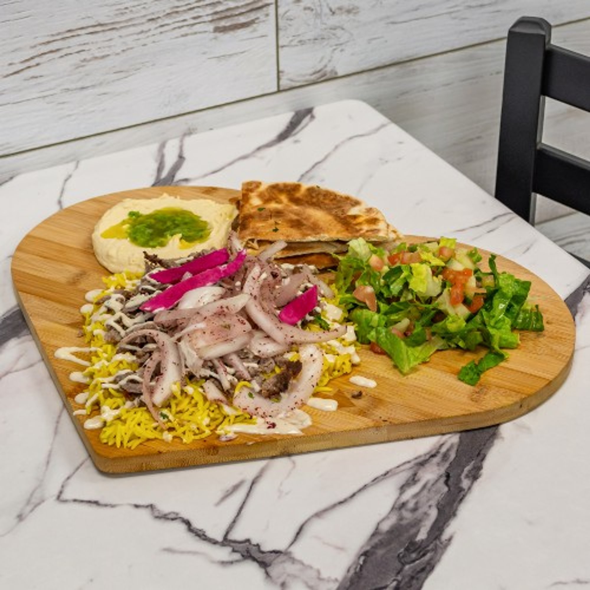 Beef & Lamb Shawarma Plate