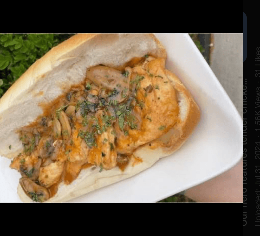 Chicken Marsala Wedge