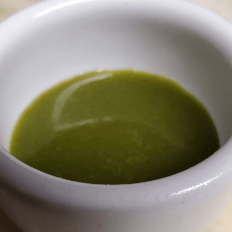 Side of cilantro chutney