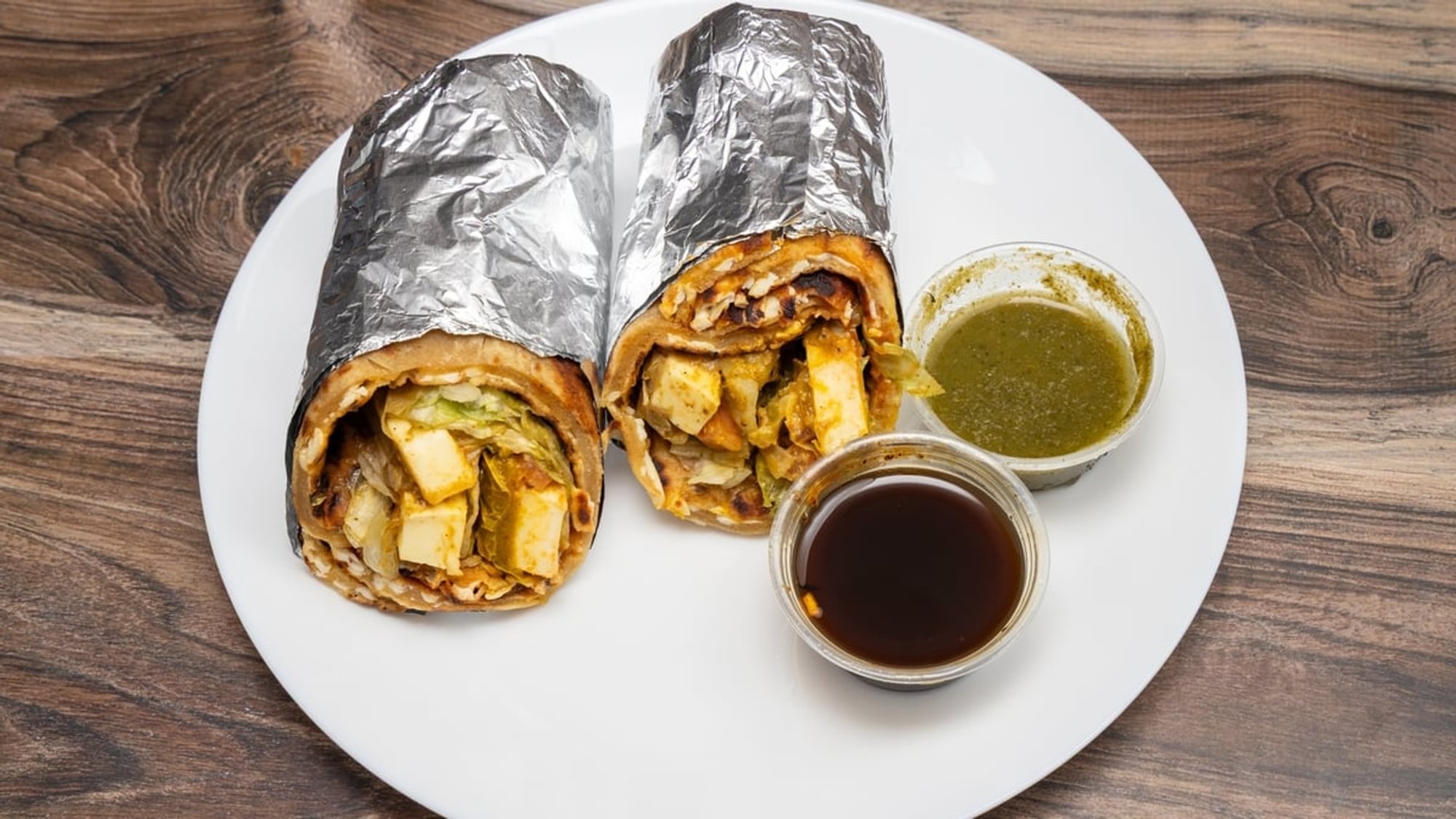 Paneer Wrap Jain