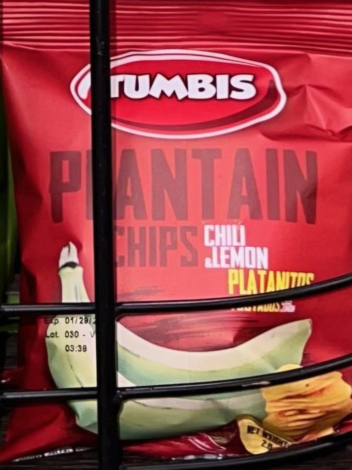 Chili and Lemon Plantain Chips