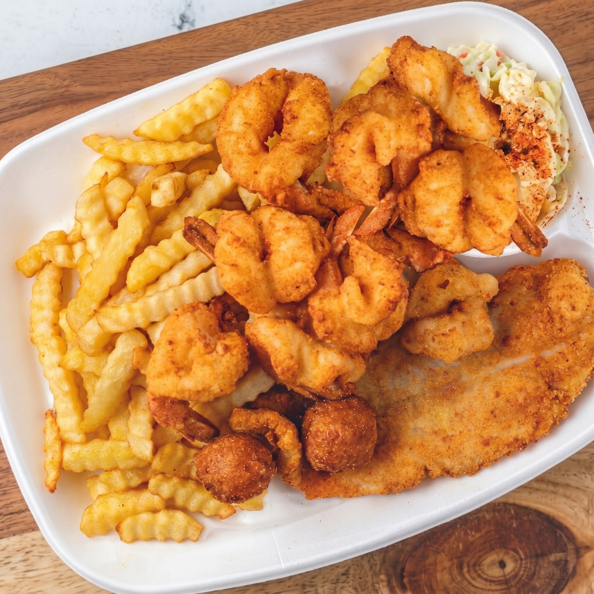 #16 Fish & Shrimp Dinner