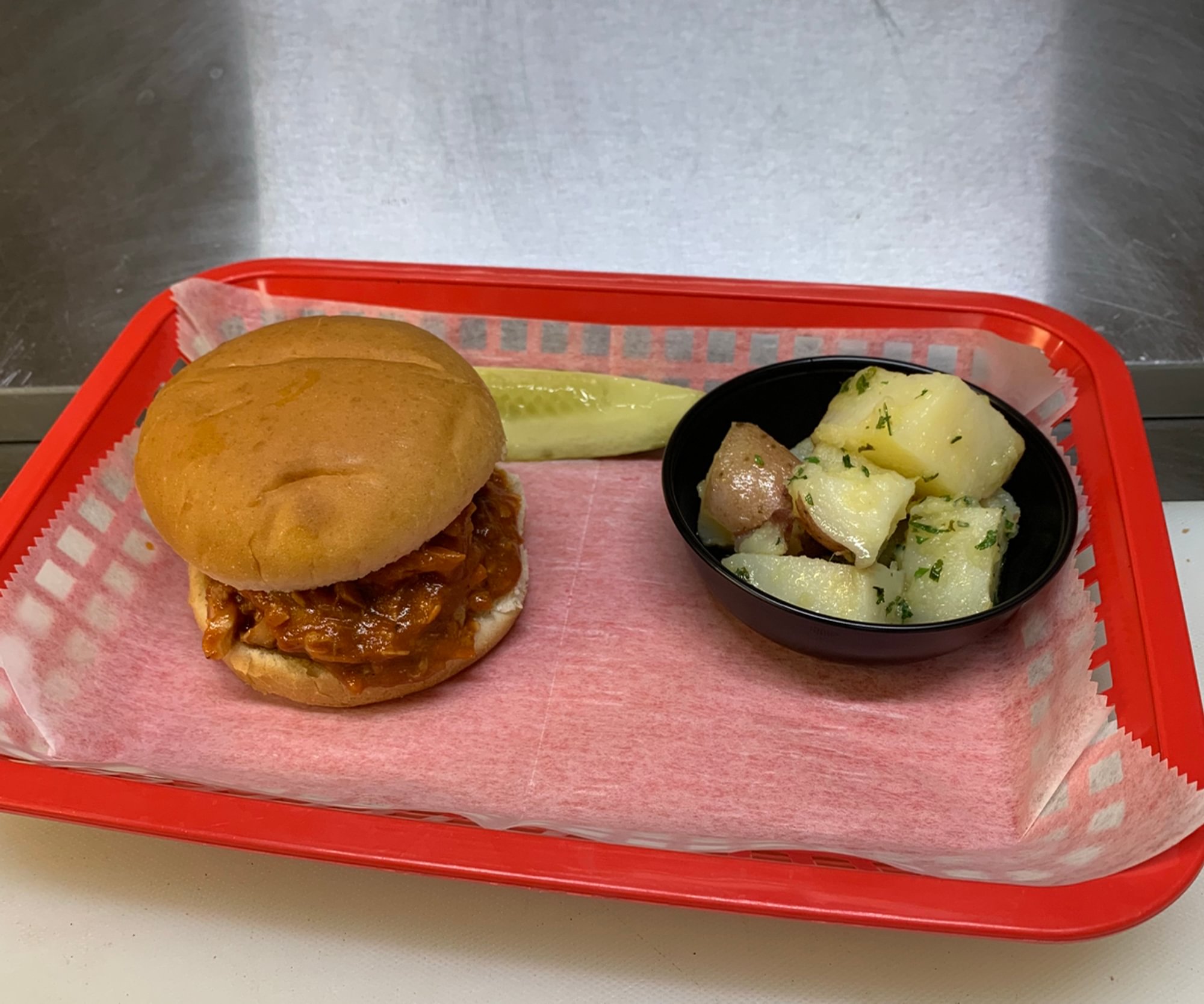Kids Sloppy Chicken Sandwich