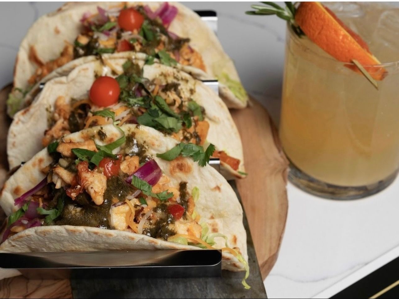 Brazilian Chicken Tacos