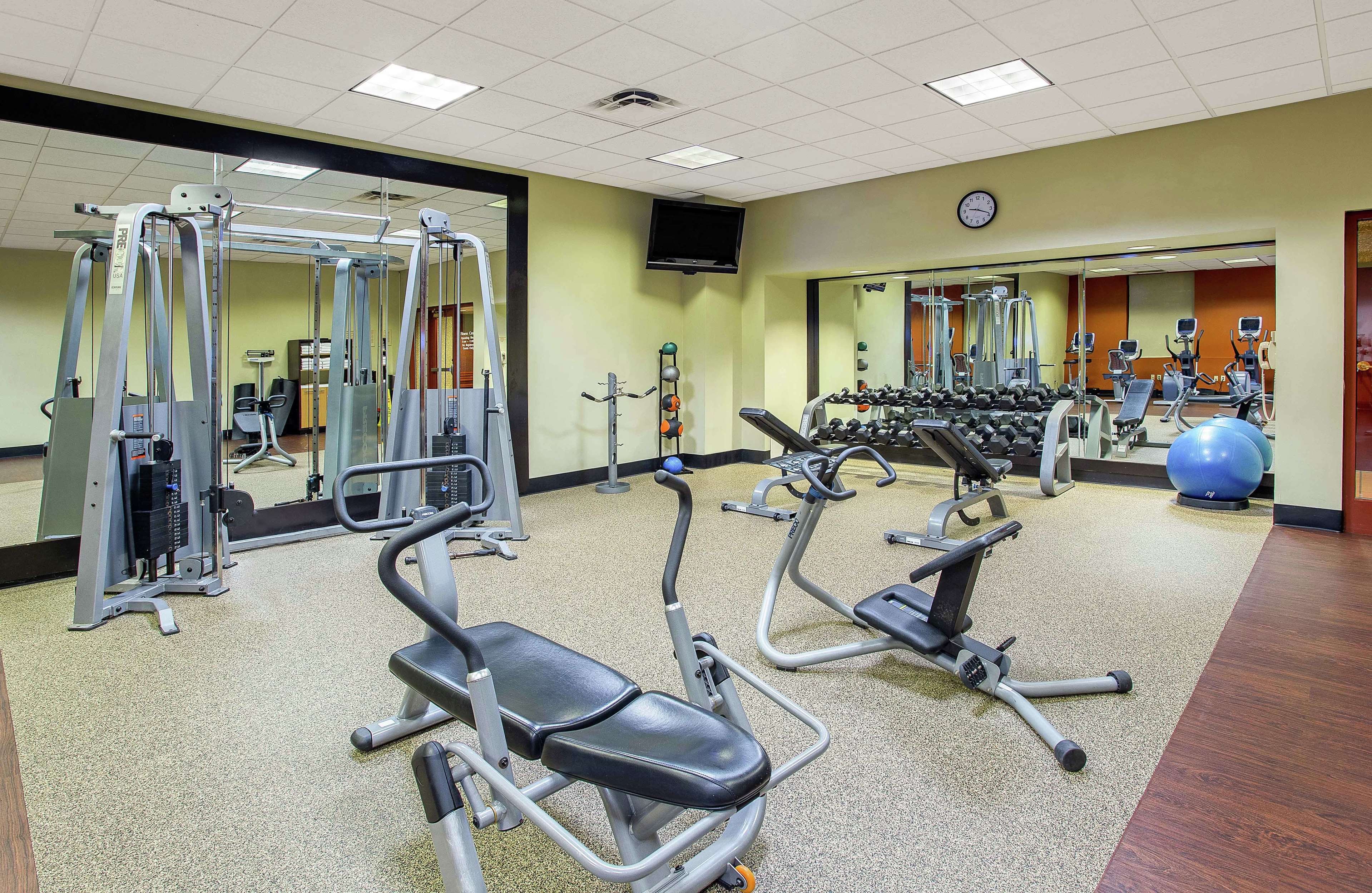 Health club  fitness center  gym