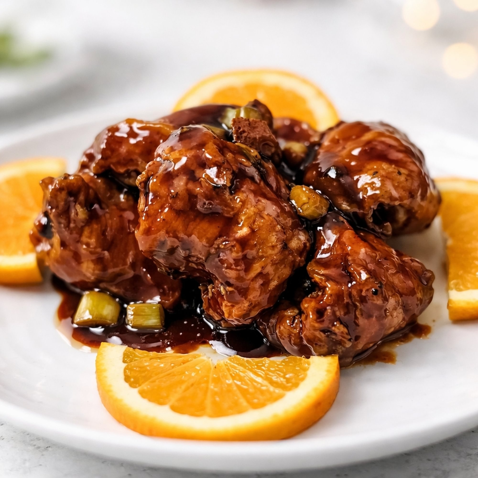 (L) Orange Chicken