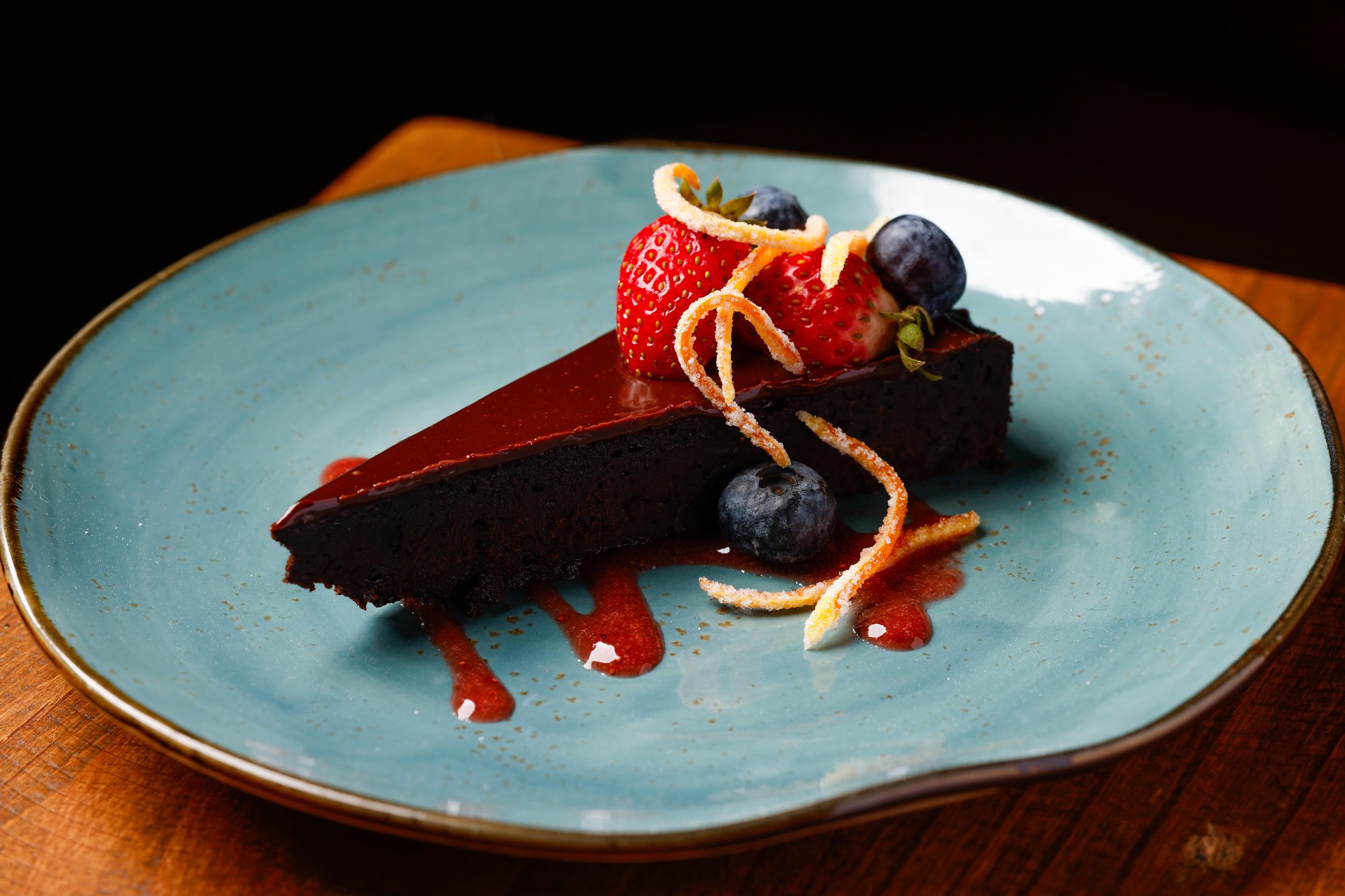 Italian Flourless Chocolate Cake