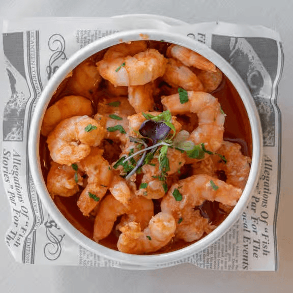 Shrimp in Garlic Sauce