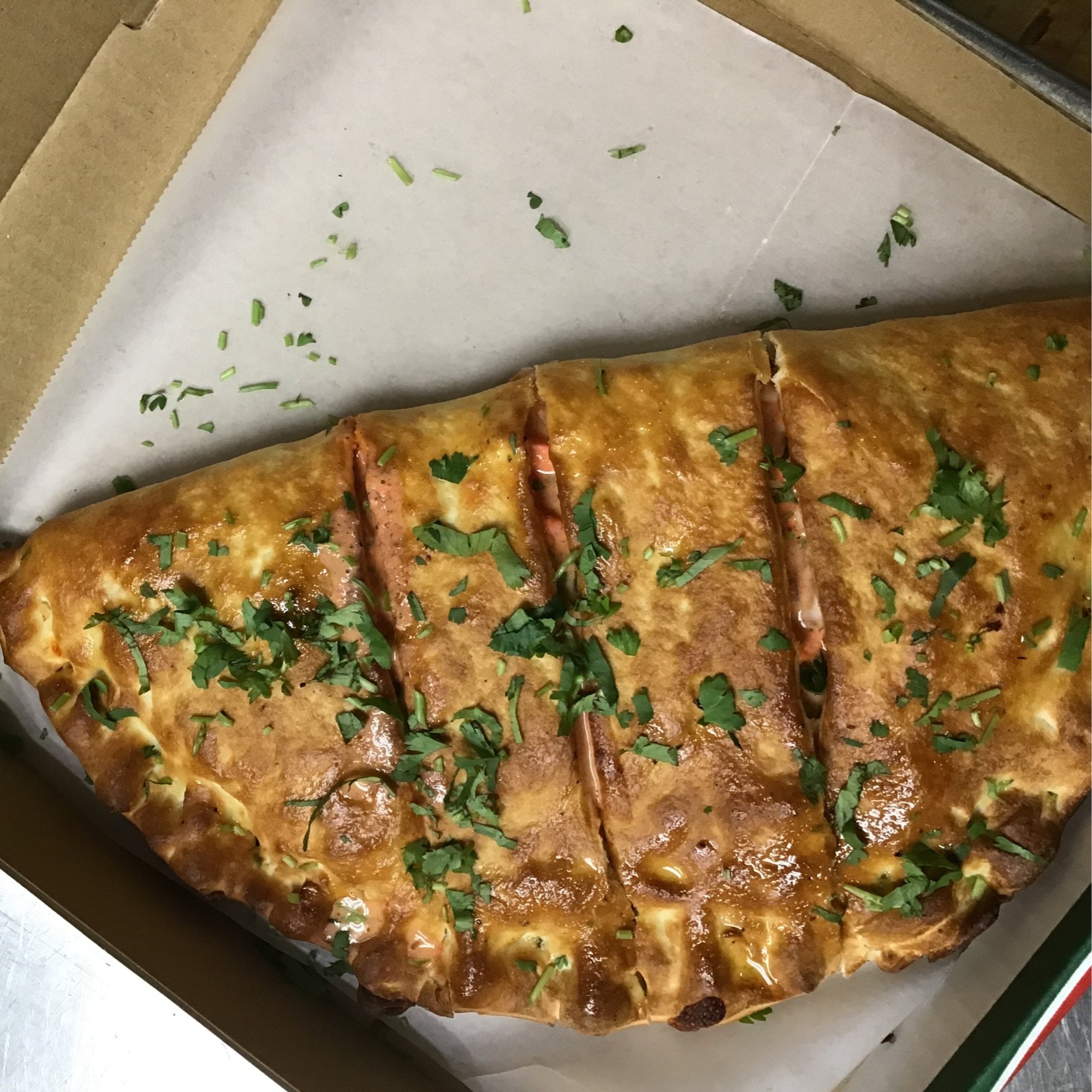 East Indian-Style Shahi Paneer Calzone