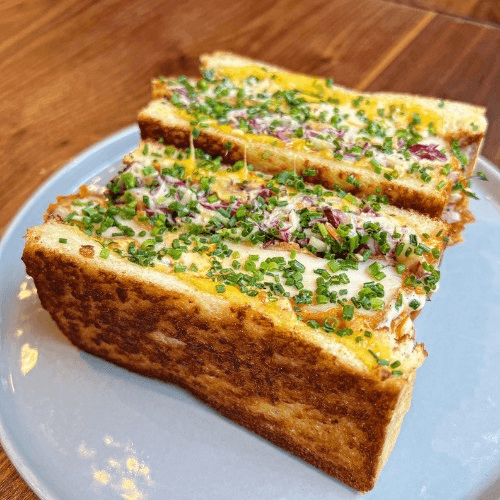 Fried Chicken Melt Sandwich