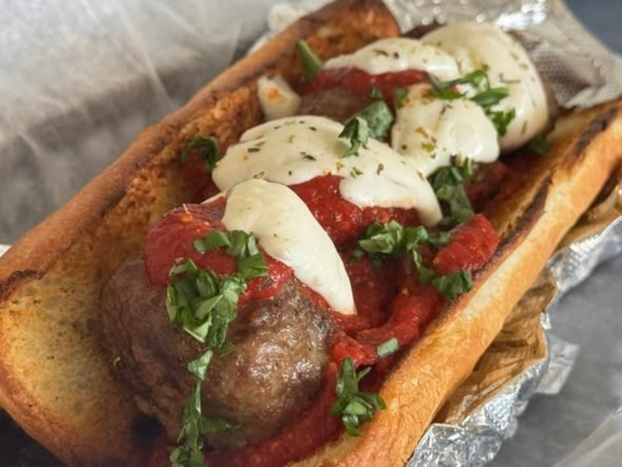 Meatball Parm Sub